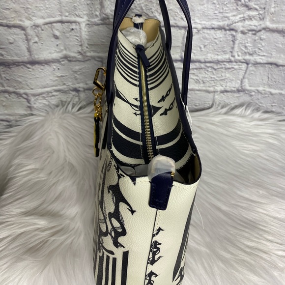 ⚓️ Tory Burch 2 pcs Kerrington Seafaring Zip Tote - Picture 7 of 10